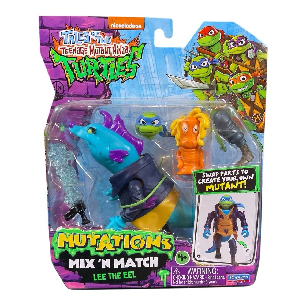 Tales Of The Teenage Mutant Ninja Turtles Mutations Lee The Eel TMNT New In Hand